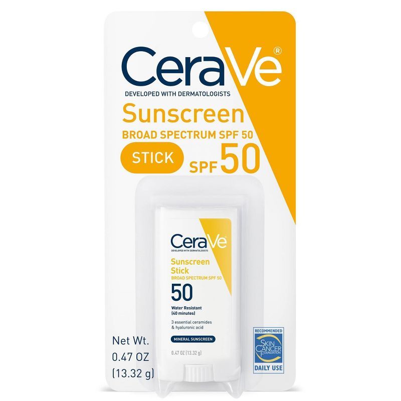 CeraVe Sunscreen Stick - SPF 50 - 0.47oz | Target