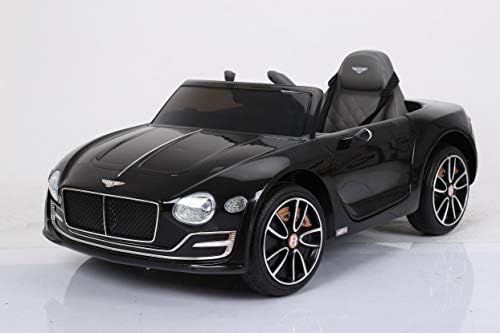 Licensed Bentley Kids Ride on Car w/MP3, USB, LED Lights, 2 Speeds, Remote Control (Black) | Amazon (US)