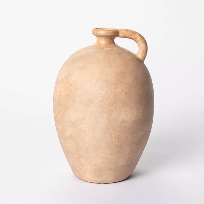 10" x 7" Weathered Jug Vase Brown - Threshold™ designed with Studio McGee | Target