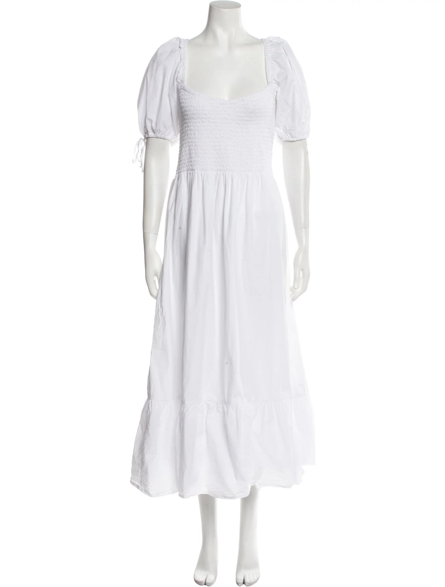 Square Neckline Long Dress | The RealReal