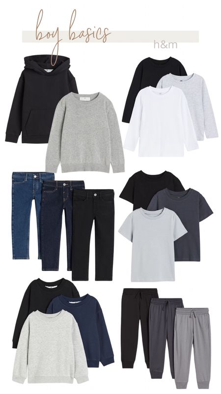 baby boy basics, h&m finds, neutral
boy clothes

#LTKkids #LTKunder50 #LTKfamily