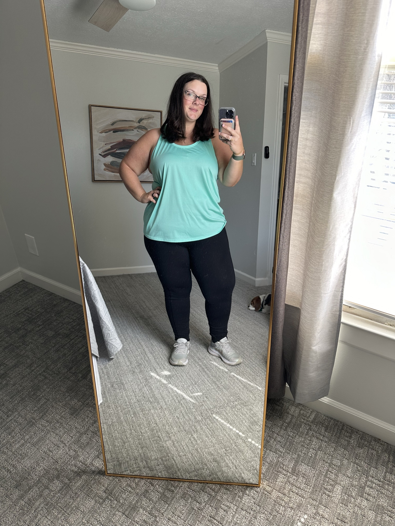 Let’s talk summer workouts!
I like to keep it easy and simple with a good tank, these from Walmart are $6, and good leggings! 
I will invest in good shoes and have a few that I’d recommend 👟

Hope this helps! 

#LTKfitness #LTKshoecrush #LTKplussize