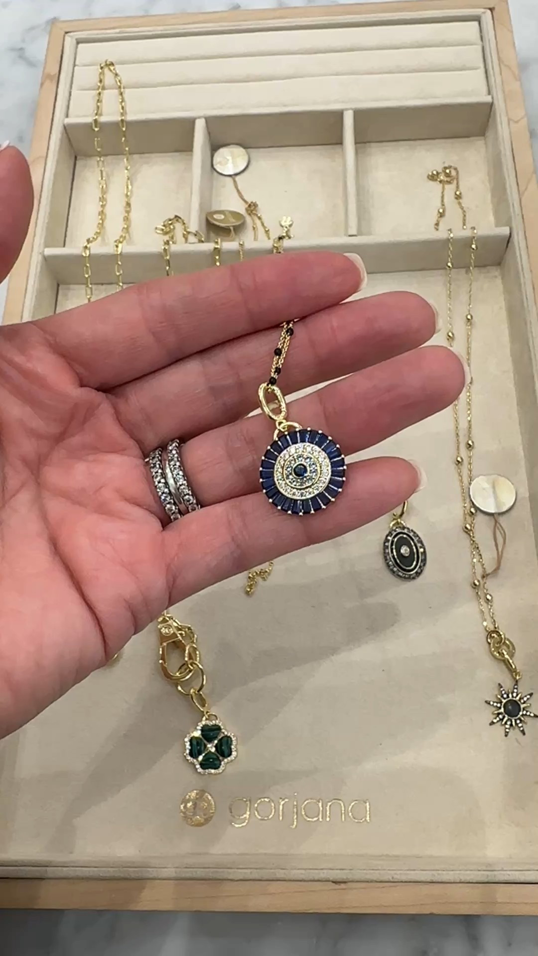 Gorjana’s once a year sale is happening now! These are my everyday jewelry so I had to pick up a few new pieces to carry me through the upcoming new year. I bought my evil eye 🧿 necklace back in my and it gave me all the protection I needed during my health scare! They came out a beautiful new evil eye piece that I had to have! I love that their pieces are interchangeable between any chain and charms! Depending on my mood, I can change it up!

#LTKGiftGuide #LTKCyberWeek #LTKHoliday