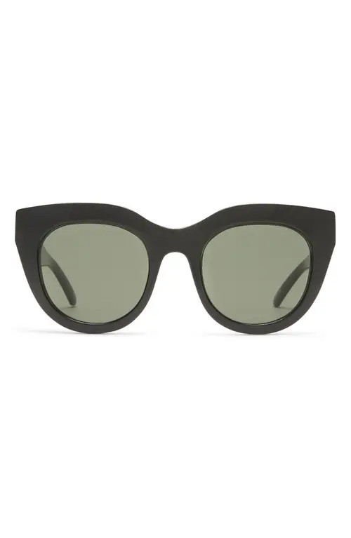 Le Specs Air Heart 51mm Sunglasses in Black/Gold at Nordstrom | Nordstrom