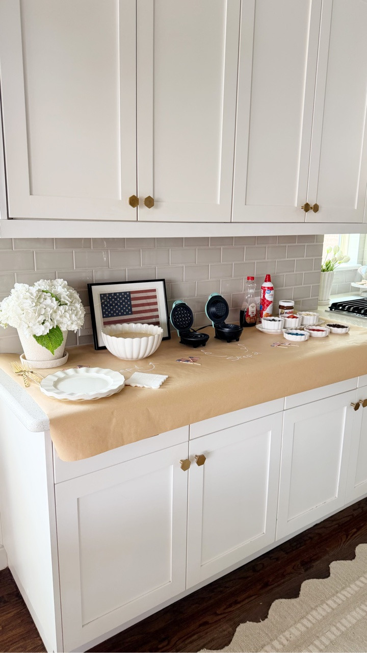 Red, White & Waffles 🇺🇸

Fresh waffles, berries, whipped cream, and all the festive toppings make it easy for everyone to create their own plate before a day of celebrating.

Simple, fun, and guaranteed to disappear fast. ❤️🤍💙

#fourthofjulyfood #wafflebar #summerhosting #holidaybrunch #entertainingathome

#LTKHome #LTKfoodie