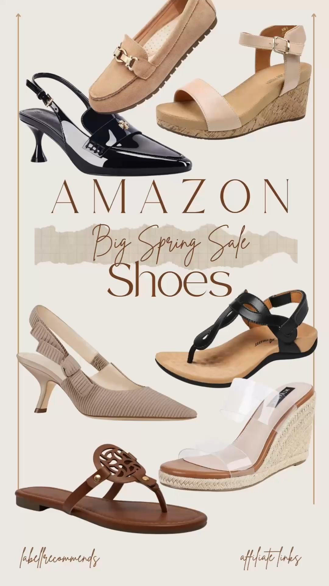 Amazon’s big spring sale shoe edition! 

Kitten heels, sling back sandals, open toe sandals, sandals on sale, sandals for vacation, loafers, big spring sale, Amazon sale, spring shoes, summer sandals

#amazonsale #amazonshoes

#LTKSaleAlert