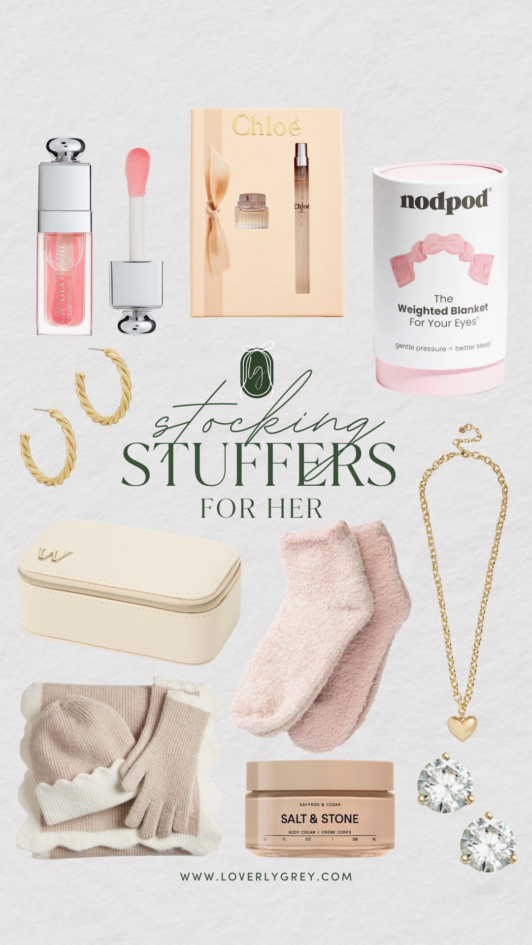 Small gifts, big smiles — my Stocking Stuffers for Her guide is packed with chic, affordable finds she’ll actually love! From beauty must-haves to cozy accessories and thoughtful little luxuries, these are the perfect finishing touches for her stocking. 💕

#Loverly Grey #StockingStuffers #GiftsForHer #HolidayGiftGuide #ChristmasGifts #AffordableGifts #HolidayShopping #GiftIdeasForHer #StockingStufferIdeas #BeautyGifts #CozyAndChic #GiftGuide2025



#LTKHoliday #LTKBeauty #LTKGiftGuide