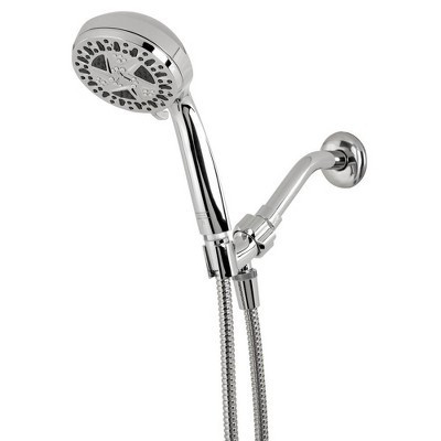 Waxman Six Position SpaMassage Handheld Showerhead Chrome : Microfiber, Machine Washable, Non-Slip Backing | Target