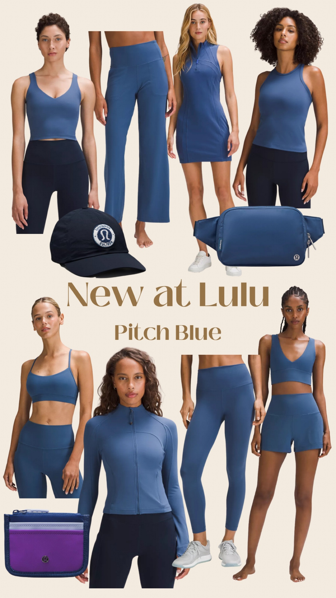Lululemon Define Zip-Front High-Rise Flared Pant - Pitch Blue - lulu  fanatics