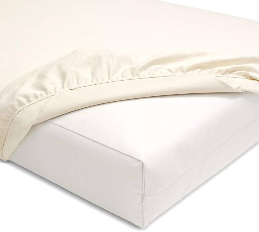 Naturepedic Organic Waterproof Crib Mattress Pad, Skin Friendly, Breathable & Absorbent Crib Matt... | Amazon (US)