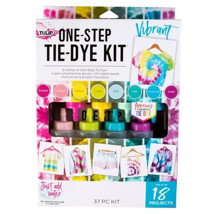 Tulip 37pc One Step Tie Dye Kit - Vibrant | Target