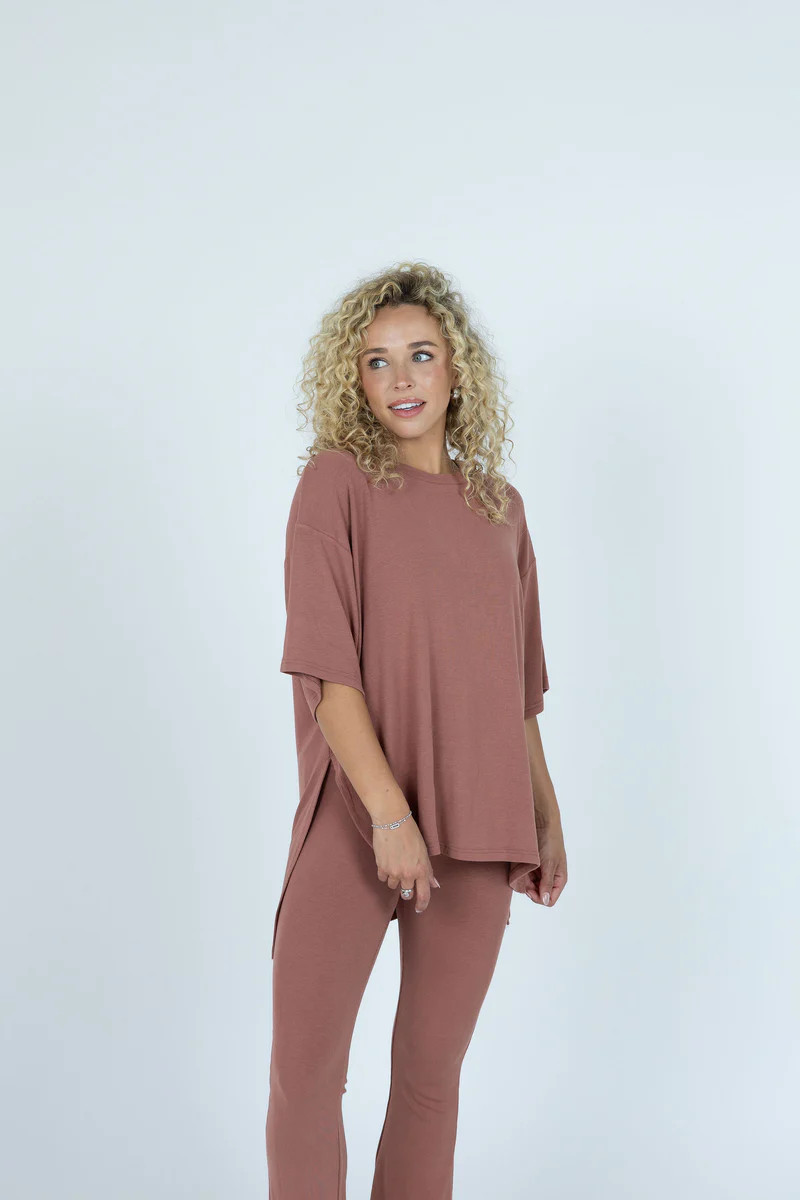 All Weekend Long Pant Set Make Me Blush | The Foxy Kind