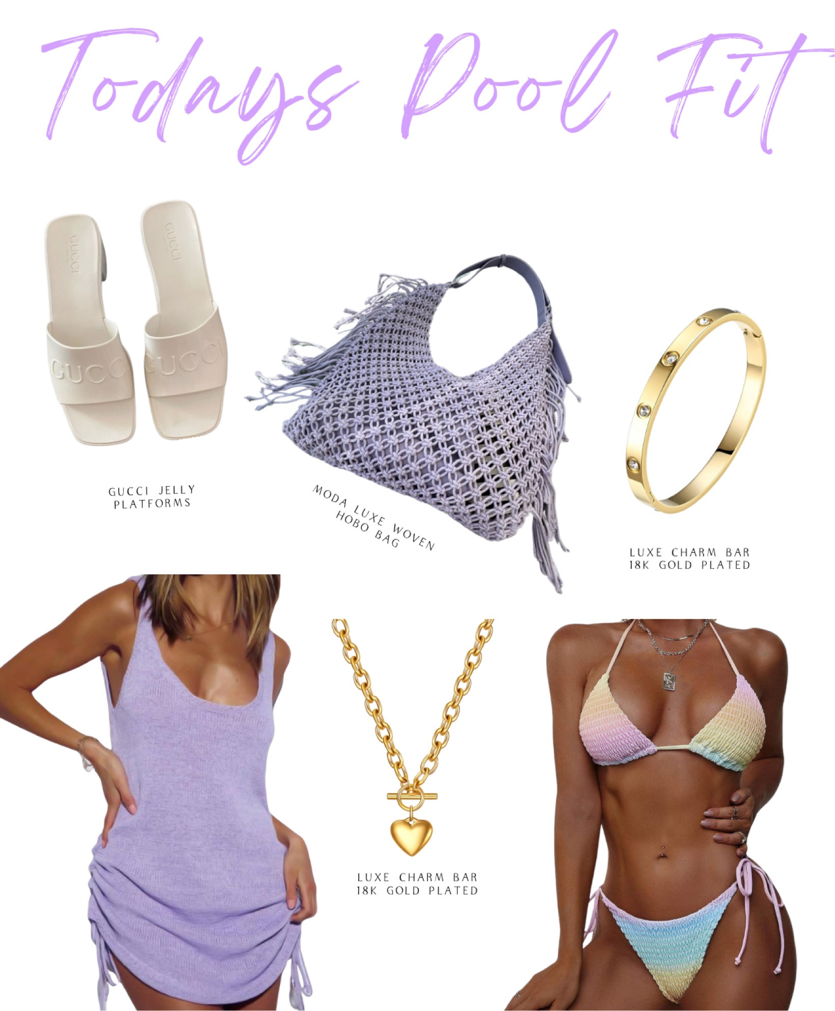 Summer trends are showing lavender hues 🩷 and rainbows 🌈 this fit is my go to for poolside! 


#LTKFindsUnder50 #LTKStyleTip #LTKSwim