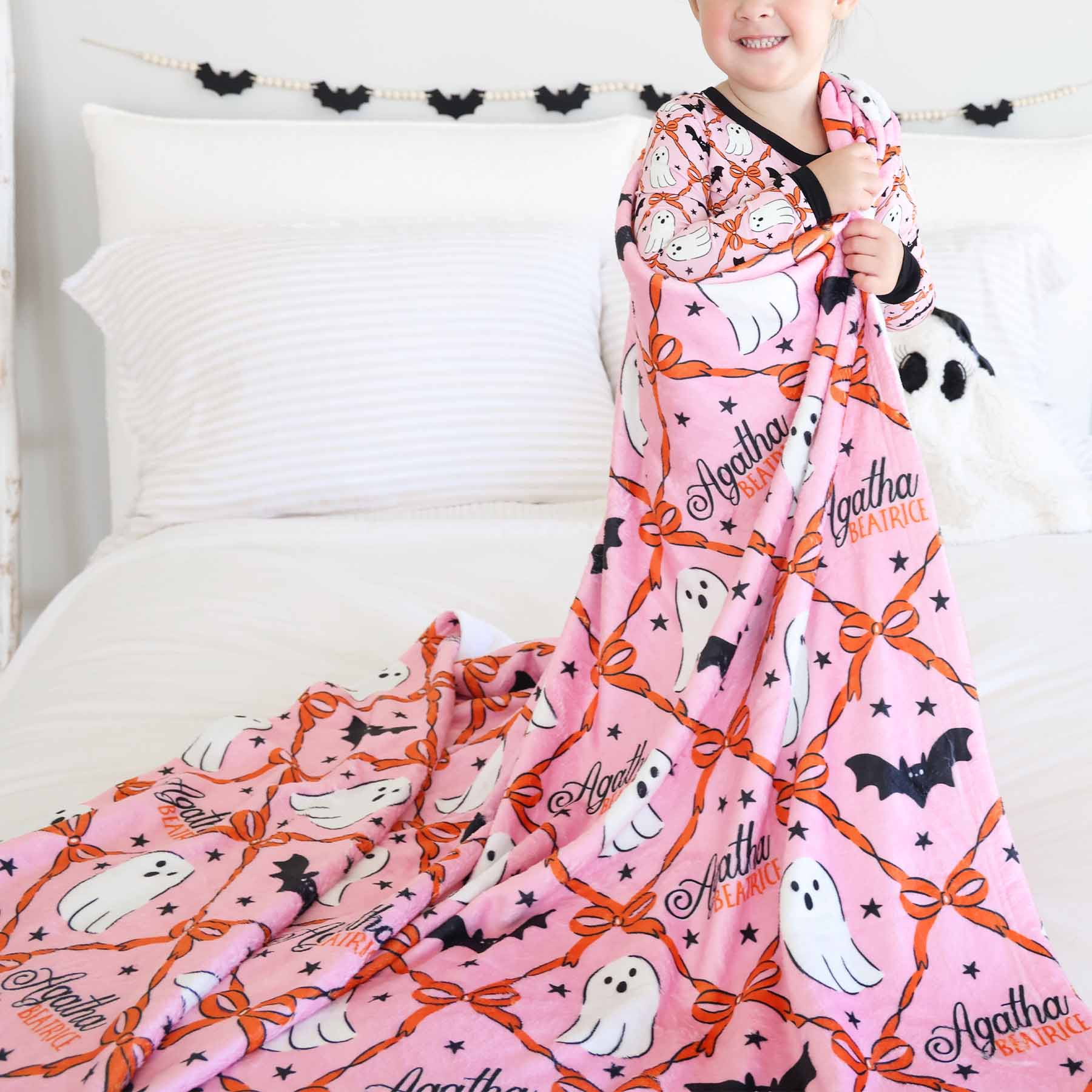 Boo Babes Personalized Kids Blanket | Caden Lane