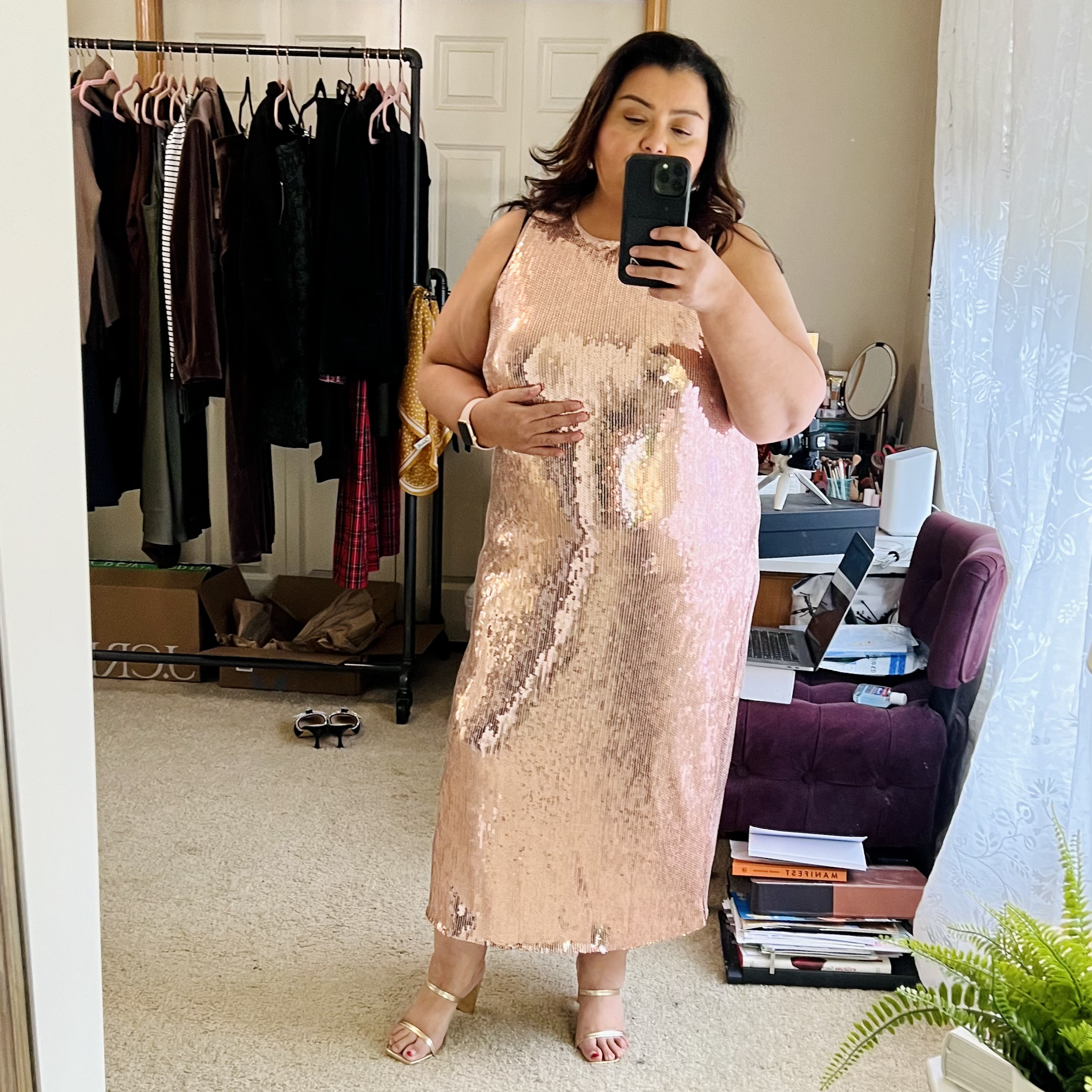 An affordable party dress in plus sizes. I’m wearing a 1X.

#LTKHoliday #LTKSeasonal #LTKPlusSize