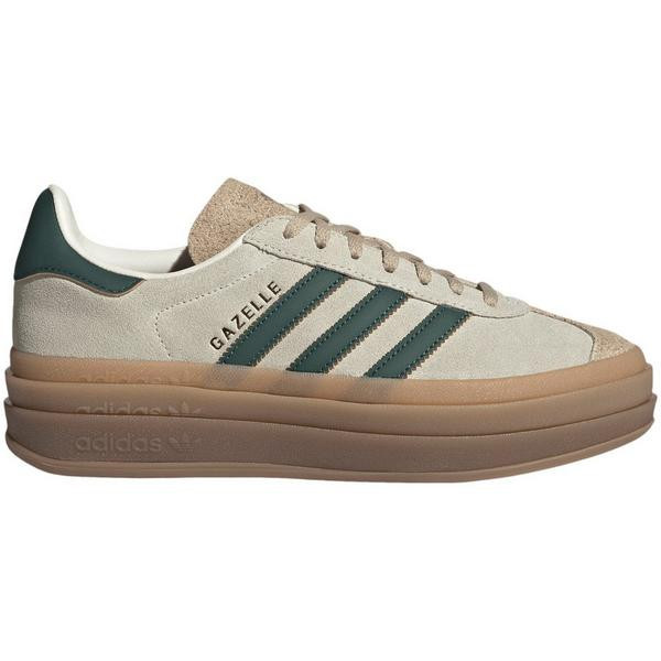 Women's adidas Gazelle Bold Sneakers 8.5 Regular Cream / Green | Scheels Sports