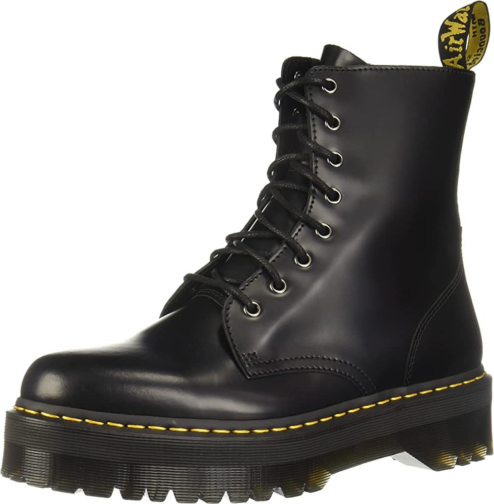 Dr. Martens, Jadon 8-Eye Leather Platform Boot for Men and Women | Amazon (US)