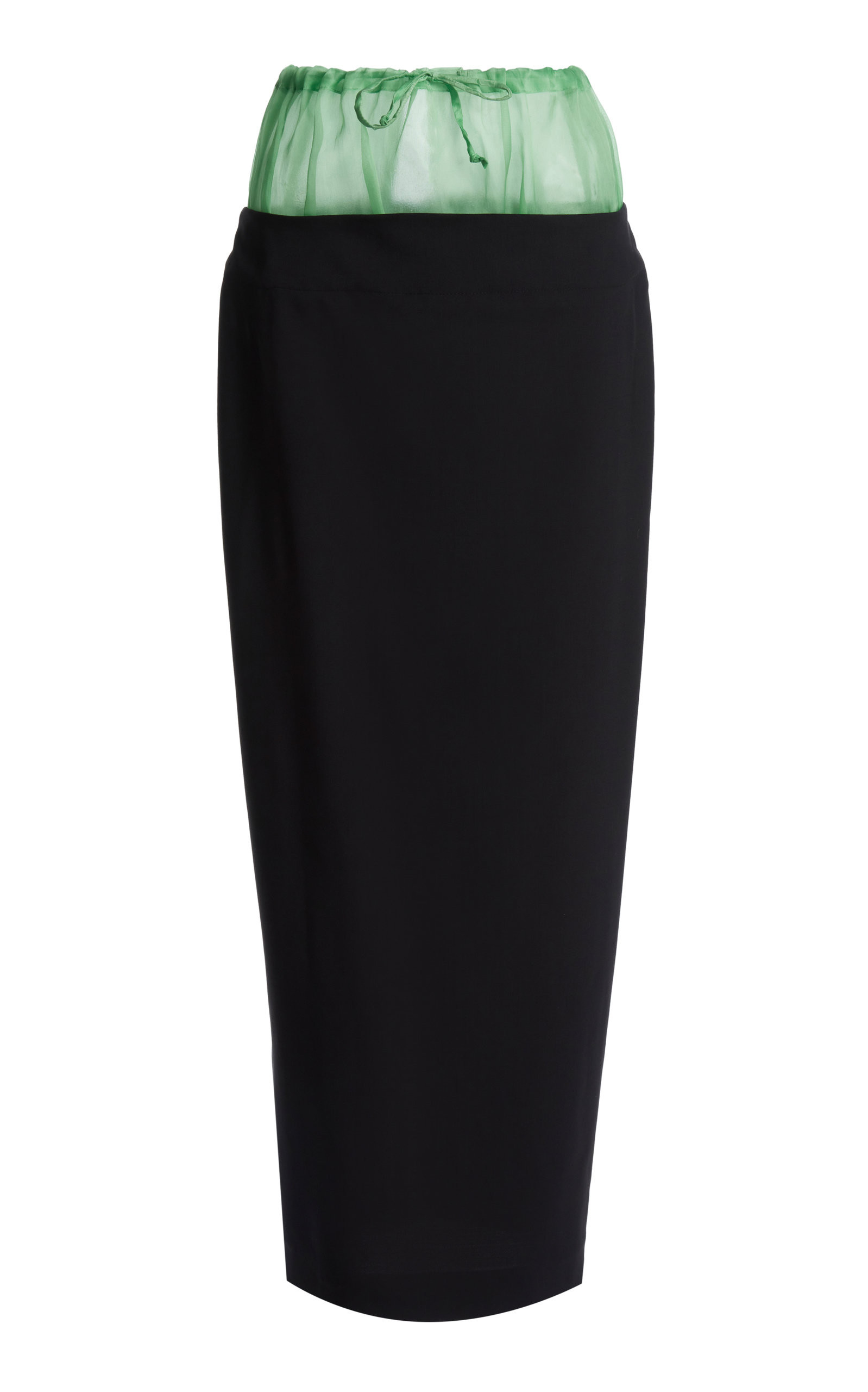 Stretch-Wool Pencil Midi Skirt | Moda Operandi (Global)