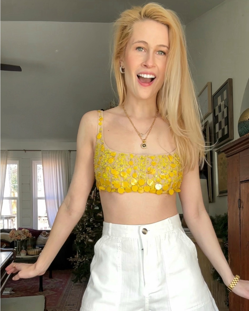 So excited to style this for spring & summer (and vacations this year) also comes in silver and was under $20

Also linking the linen pants I mentioned  & a few others I love 

Crop top | sequin top | bra top | j. Crew sale | vacation outfits

#LTKSaleAlert #LTKFindsUnder50 #LTKTravel