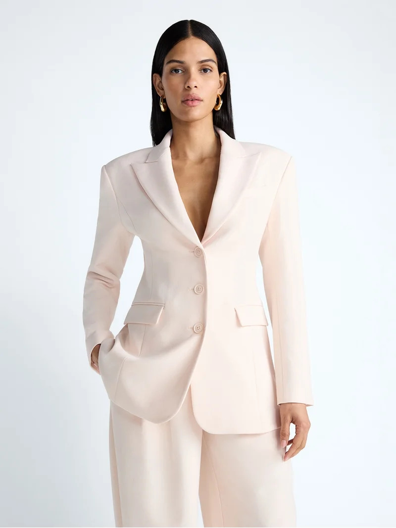Devil Wears Prada Scoop Collection Women's and Women’s Plus Single Breasted Blazer, Sizes XS-4X | Walmart (US)