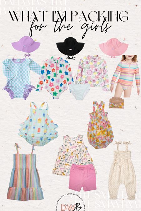 What I’m packing for the Bahamas for the girls! Toddler swim, baby swim, toddler dresses, baby sun suits, matching girls and baby outfits!

#LTKbaby #LTKkids #LTKSeasonal
