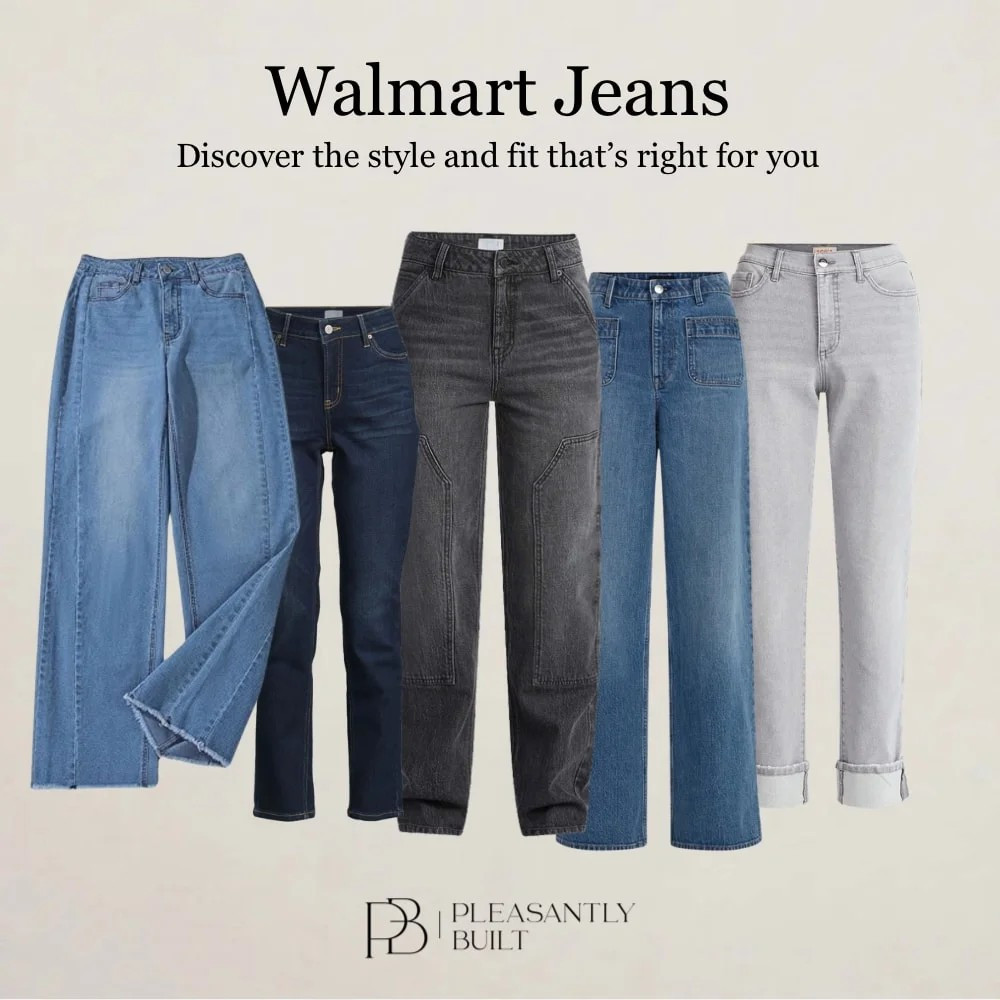 Denim that fits your vibe — and your budget 💙👖#WalmartFashion #WalmartFinds #WalmartStyle #DenimDays #WomensJeans #DenimStyle #AffordableFashion #EverydayStyle #FashionFinds #OOTD #StyleOnABudget #DenimLove #CasualOutfits #pleasantlybuilt 

 #LTKGiftGuide #LTKmomlife #LTKFindsUnder50