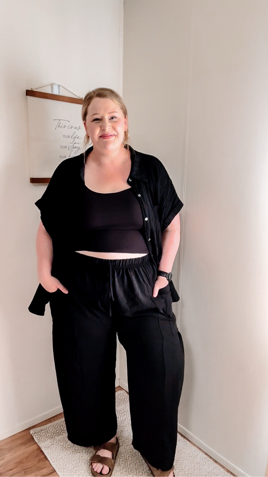 Loving the comfort of these slouchy pants paired with this versatile top! 

#LTKmidsize #LTKcanada #LTKstyletip