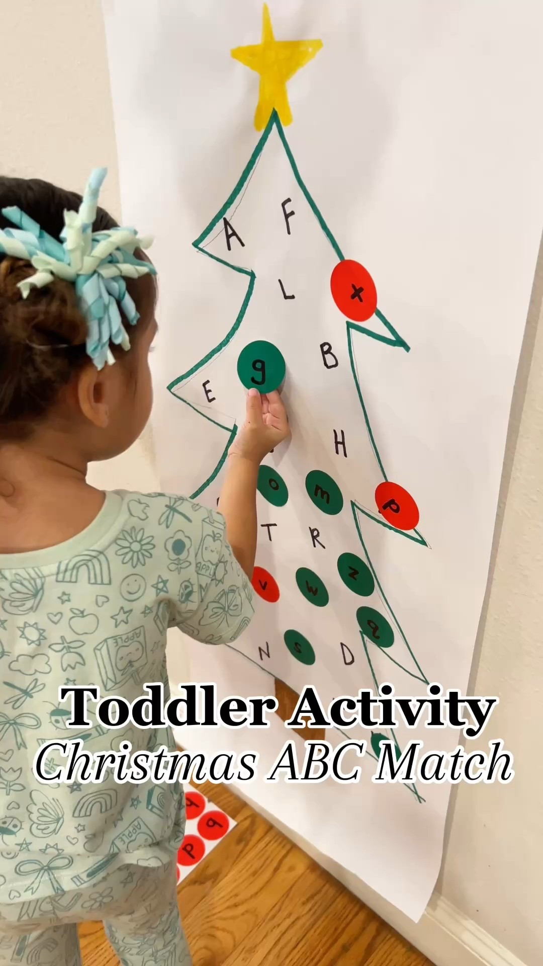 Comment LINK and I’ll send you everything I used for this fun + festive alphabet activity! 🎄❤️

Such an easy way to build letter recognition, uppercase/lowercase matching, fine motor skills, and keep your little one learning through play. Perfect for toddlers + preschoolers! 🎨🔤❤️

#LTKmomlife #LTKKids #LTKHoliday