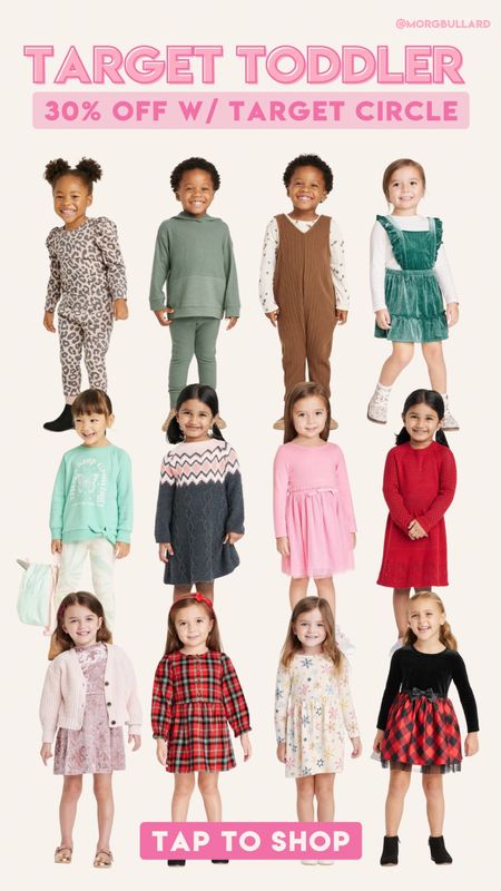 Target Toddler | Toddler Girls Clothing | Toddler Dresses | Toddler Christmas Dresses | Toddler Holiday Dresses | Toddler Girls Outfits | Target kids fashion

#LTKunder50 #LTKkids #LTKHoliday