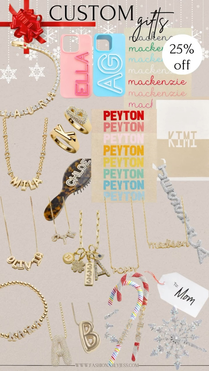 Loving these custom gifts for the holidays! So cute and thoughtful

#LTKFindsUnder100 #LTKGiftGuide #LTKStyleTip
