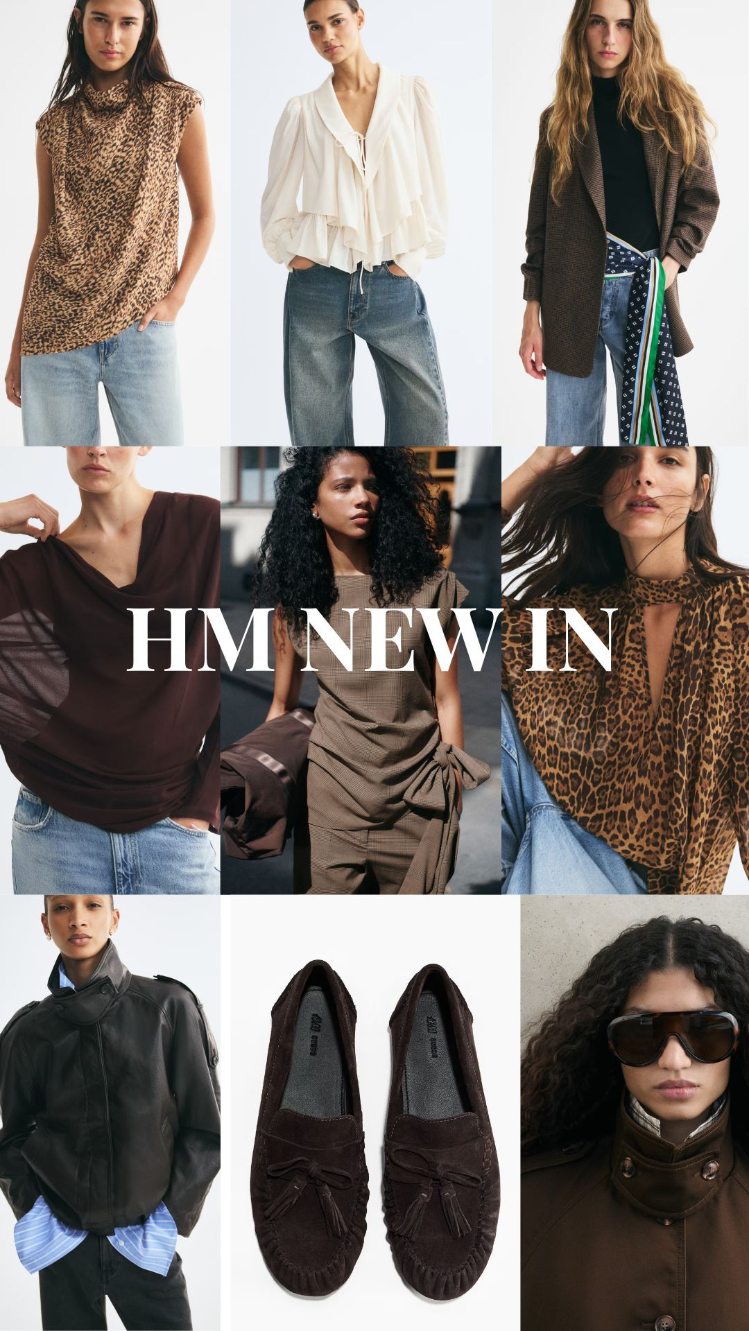 H&M new in - leopard, plaid, and romantic ruffles - what's not to love?! 

 #LTKgrwm #LTKootd #LTKWorkwear