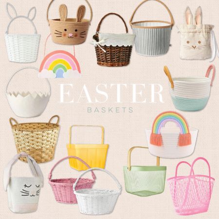 Easter baskets galore! This collection of darling basket finds will have you hopping with joy! 🐇🌷

#EasterBaskets #EasterPrep #EggHuntEssentials

#LTKSeasonal #LTKfindsunder50 #LTKfamily