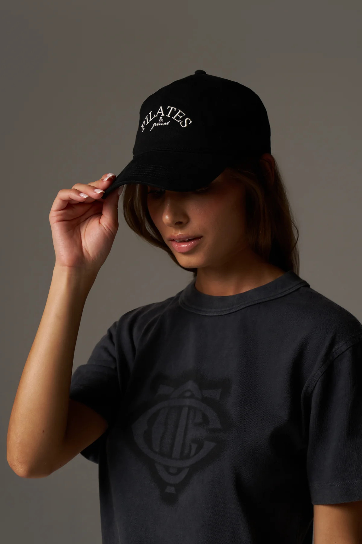 PILATES & PINOT CAP - BLACK | The Couture Club