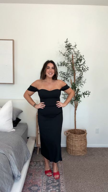 A classic wedding guest dress perfect for any season! Wearing a size medium and it has good stretch! No bra needed but could a strapless! I’m a 36D no bra here. Undies are smoothing, size L (size up) code ninaxspanx for the undies. 

Mother of the bride dress, wedding shower, Easter dress, funeral dress, classic dress, business professional. 

#LTKSpringSale #LTKparties #LTKmidsize