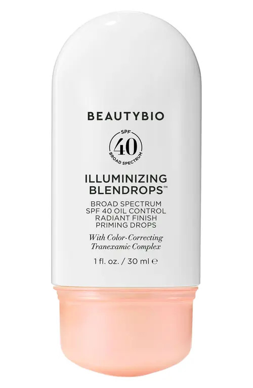 BeautyBio Illuminizing Blendrops™ Broad Spectrum SPF 40 Priming Drops at Nordstrom, Size 1 Oz | Nordstrom