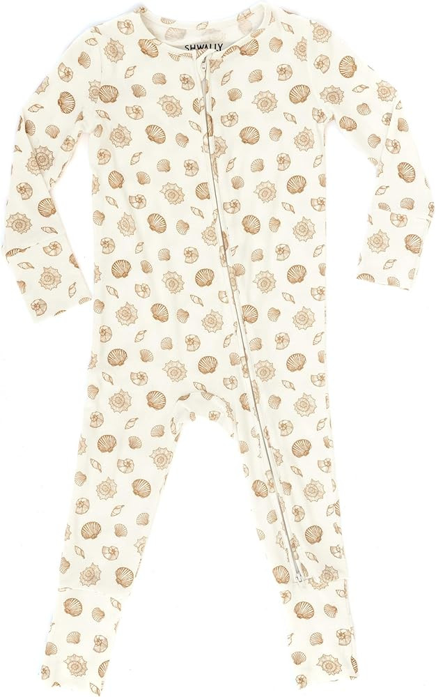 Organic Baby Bamboo Rompers with 11 Signature Prints - Infant Zipper Jumpsuits | Amazon (US)