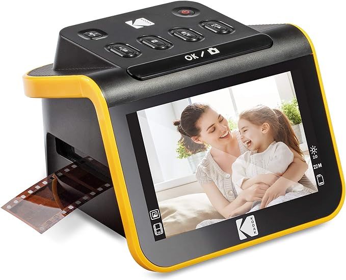 Kodak Slide N SCAN Film and Slide Scanner with Large 5” LCD Screen, Convert Color & B&W Negativ... | Amazon (US)