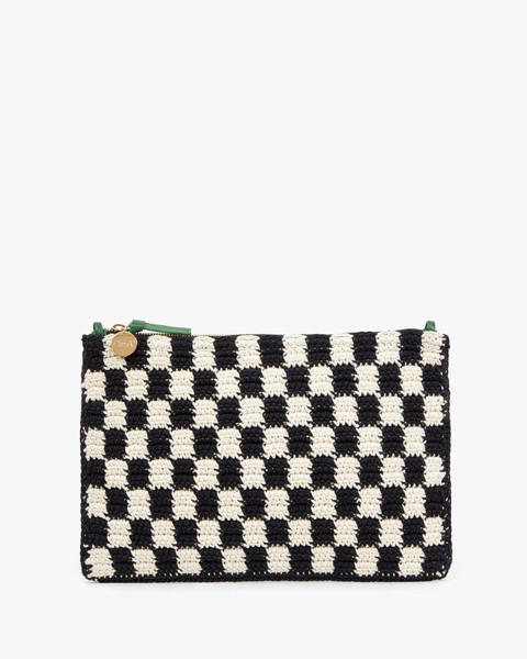 Flat Clutch w/ Tabs | Clare V.