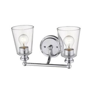 Acclaim Lighting Ceil 2-Light Chrome Vanity-IN41401CH - The Home Depot | The Home Depot