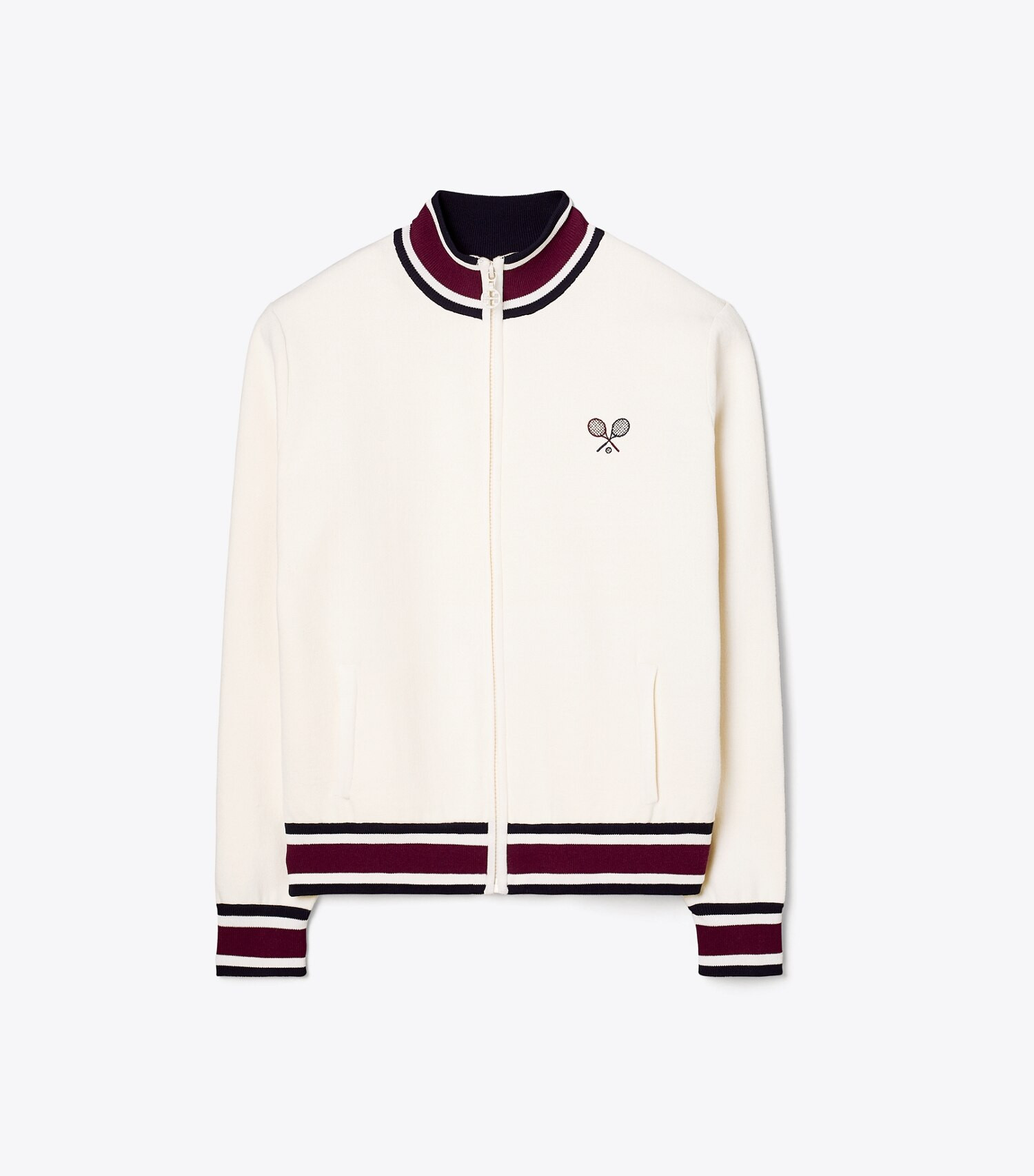 Tech Knit Tennis Jacket: Women's Designer Jackets | Tory Sport | Tory Burch (US)