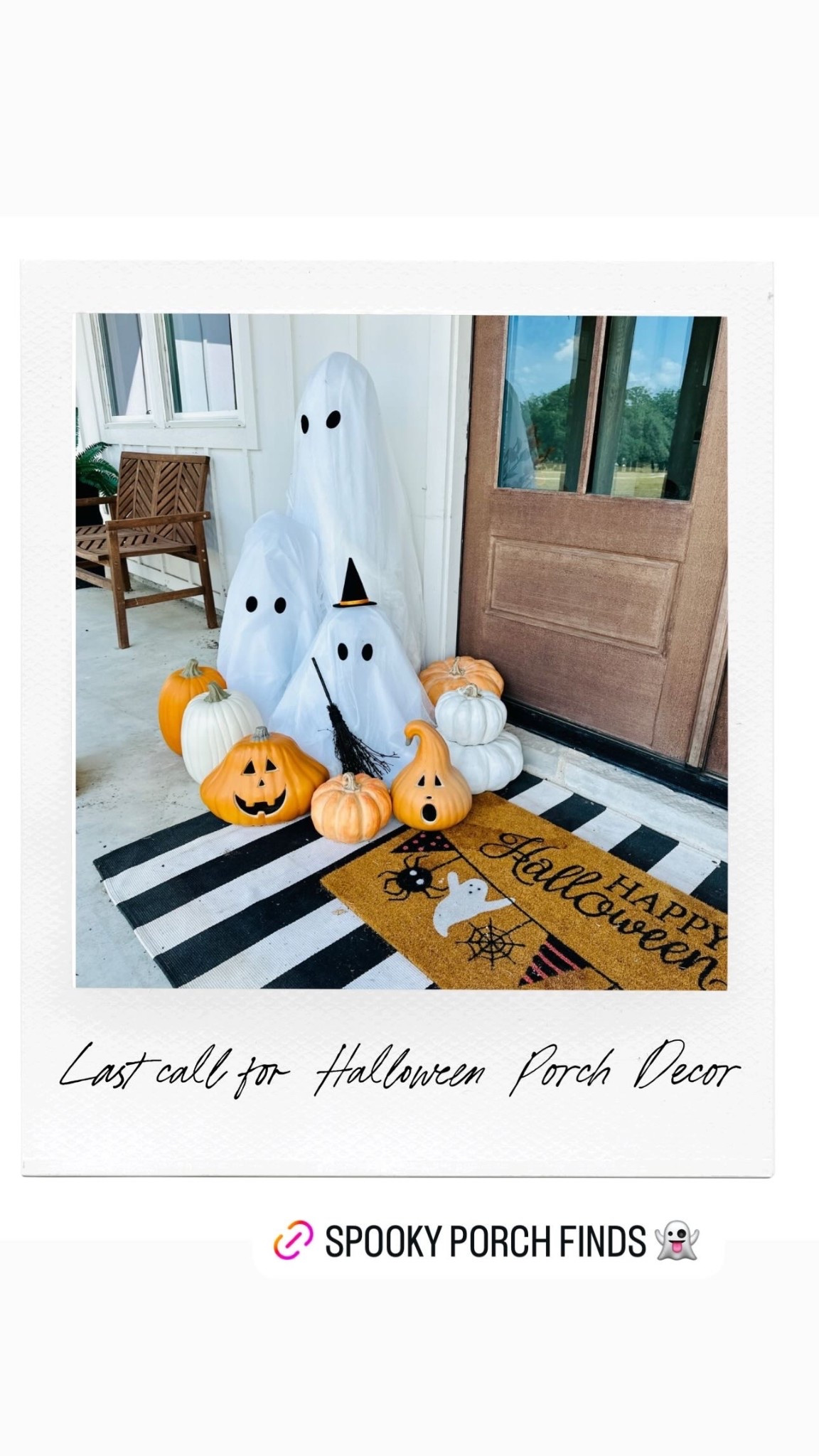 Last call for fall porch! Order these Spooky Finds now just in time for Halloween. 👻 🎃 

#LTKHome #LTKFamily #LTKHalloween
