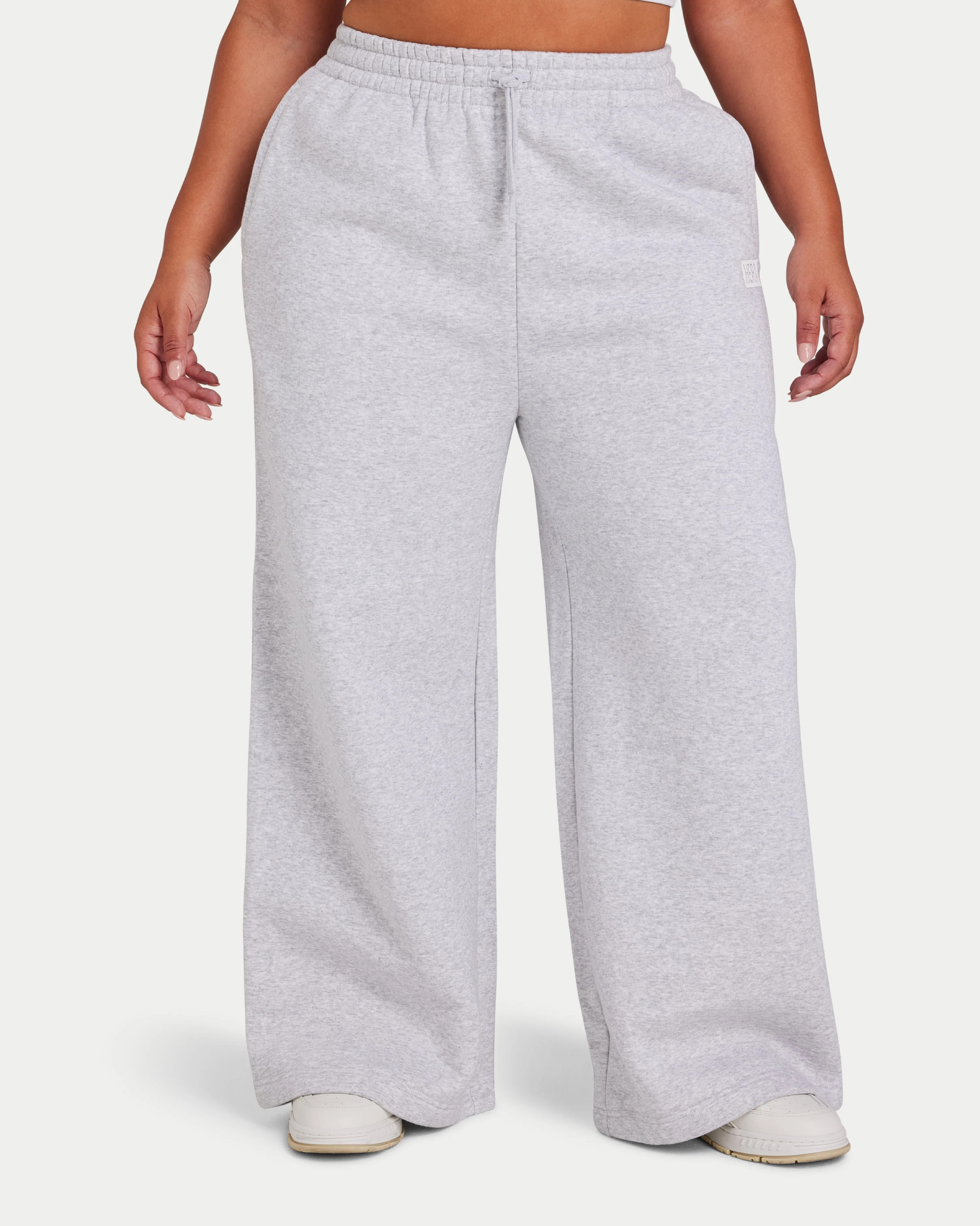 Womens Collective Wide Leg Sweatpant - Grey Marl | HERA Clothing | HERA Clothing