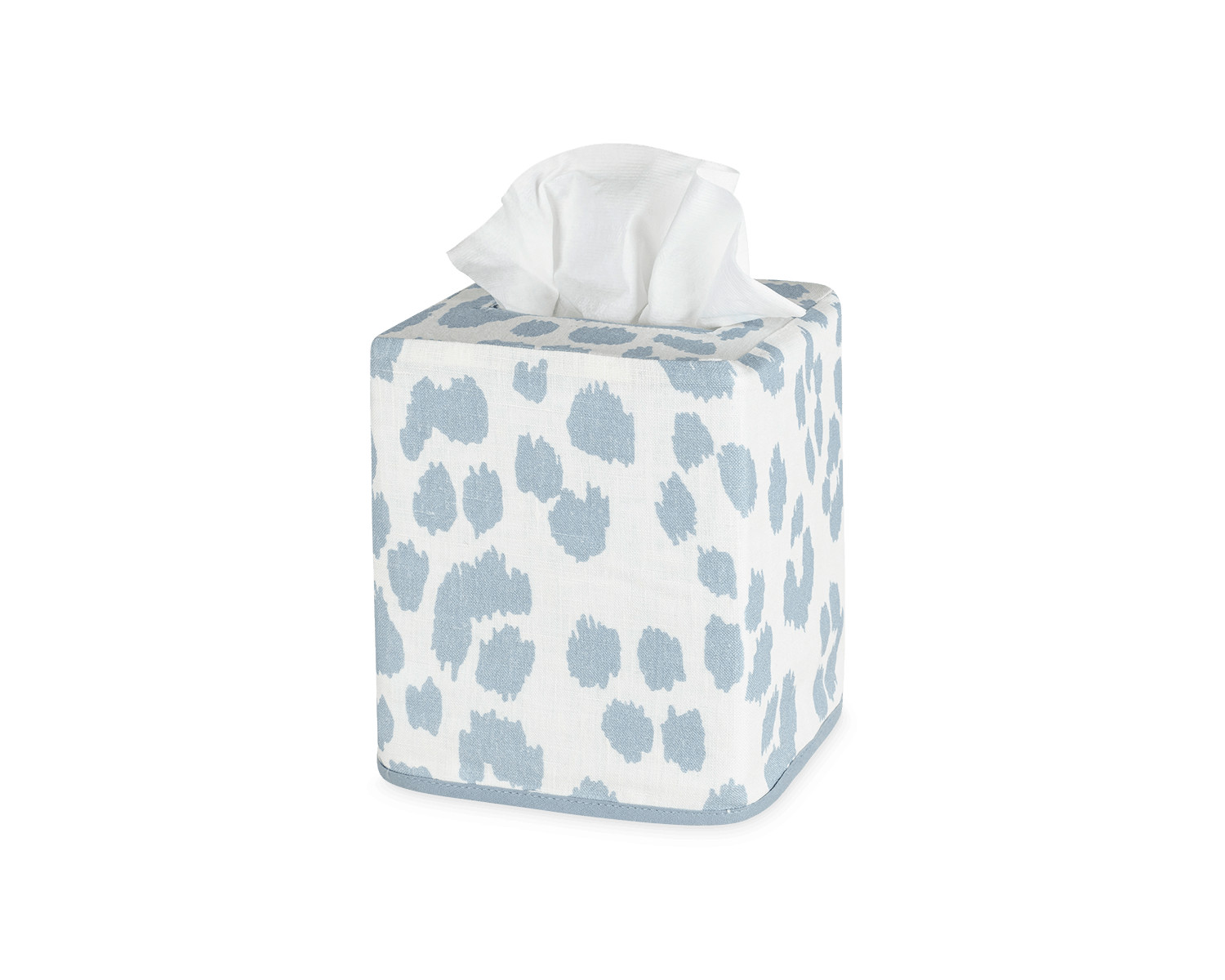 Iconic Leopard Tissue Box Cover | Matouk