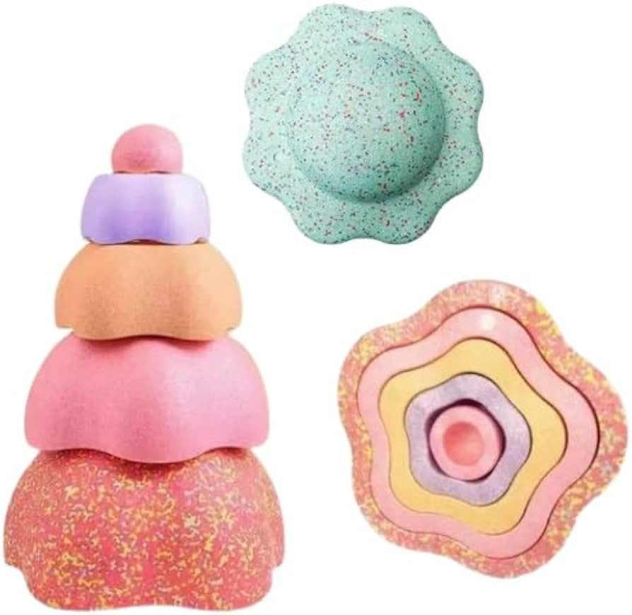 Generisch Balanciersteine mit Balancierbrett als Set f\u00fcr Kinder I Spiel- & Stapelsteine I Mo... | Amazon (DE)