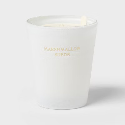 Velvet Marshmallow Suede Jar Candle 12.6oz - Threshold™ | Target