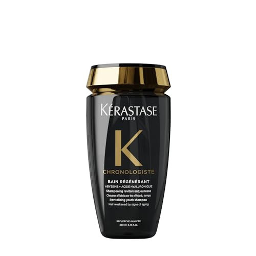 Kerastase Chronologiste Régénérant Shampoo For Dull & Sensitized Hair Types - Hydrates and Strengthens Hair, Revitalizes Hair & Scalp, With Hyaluronic Acid & Vitamin E, 8.5 Fl Oz | Amazon (US)