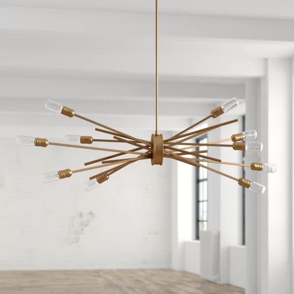 Boleslav 10 - Light Sputnik Sphere Chandelier | Wayfair North America