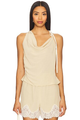 by Marianna Lilah Short in Beige | Revolve Clothing (Global)