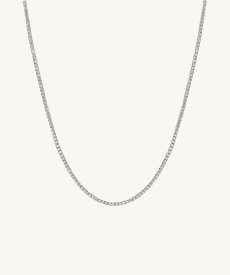 Lab Grown Diamond Tennis Necklace 2.5mm | Mejuri Fine Crew