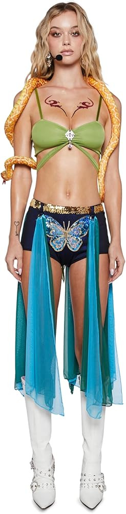 Dolls Kill Britney Slave for U Inspired Costume Snake Charmer Outfit Sexy Halloween Costumes Amazon | Amazon (US)